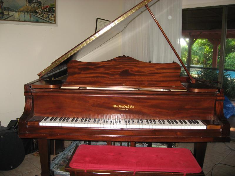 1905 Knabe 7'2" Grand Piano